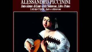 Alessandro Piccinini Bologna 15661638  Corrente 3 con la sua replica for lute [upl. by Cirderf]