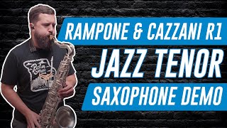 Rampone amp Cazzani R1 Jazz Tenor Saxophone Demo [upl. by Eerdna]