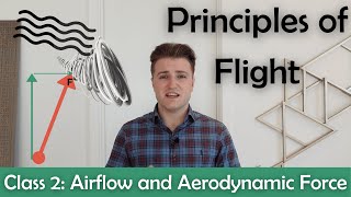 ATPL Principles of Flight  Class 2 Airflow and Aerodynamic Force [upl. by Akeihsal304]