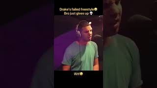 Drake’s Cringe Hot 97 Freestyle Where He Reads Off Phone😂 shorts rap [upl. by Wera185]