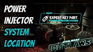 How to get Power Injector System  Adapt Ability Unlock Condition  Star Wars Outlaws [upl. by Ecinue882]