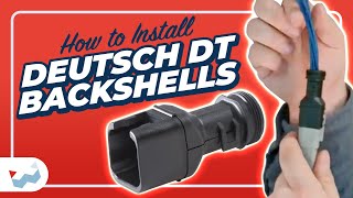 How to Install Deutsch DT Backshells [upl. by Adnohs]