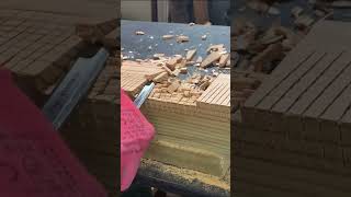 LAssemblage De Mes Pieds De Lit  asmr relaxing wood woodworking diy [upl. by Eylrahc]