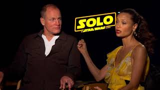 Solo Interview Woody Harrelson amp Thandie Newton [upl. by Okwu]