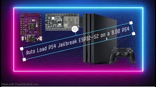 Auto Load PS4 Jailbreak in 20 SEC with ESP32S2  mini PS4 VER 9 [upl. by Manara348]