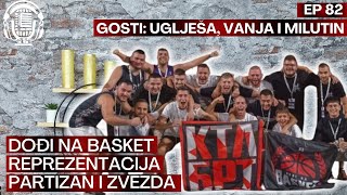 Uglješa Vanja i Milutin  Dođi na basket reprezentacija partizan i zvezda  Priče u nama Ep 82 [upl. by Meggi245]