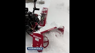 Souffleuse Normand série Econor E66 220 Plus  Normand Econor E66220 Plus snowblower 22 [upl. by Witha]