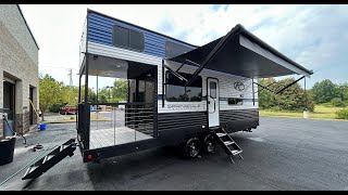 UNDER 30 DOUBLE LOFT DESTINATION CAMPER 2024 Keystone Springdale Premium 245ML [upl. by Trow647]