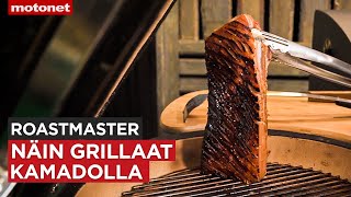 Kamadolla grillaaminen I Herkullinen possunkylki  Roastmastergrillausvinkit [upl. by Eceela]