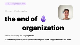 File Organizer 2000 Overview [upl. by Florentia20]