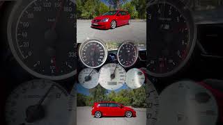 Honda Civic EP3 TypeR vs BMW E92 M3  100200 Kmh Acceleration  K24 SWAP [upl. by Skelly]