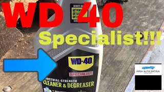 WD 40 Specialist Industrial Strength Cleaner and Degreaser [upl. by Kehoe]