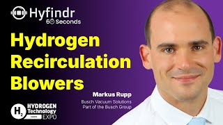 Hyfindr 60 Seconds  Hydrogen Recirculation Blowers  Busch Vacuum Solutions [upl. by Hogue]