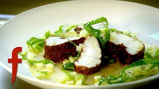 Spiced Monkfish with Citrus Vinaigrette  Gordon Ramsays The F Word Season 4 [upl. by Anyale]