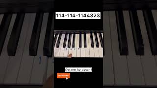 ساده نوازی آهنگ تولد pianotutorial music piano pianoplayer تولدمبارکتولد [upl. by Sena]