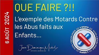 Que faire  Lexemple des Motards contre les Abus faits aux Enfants [upl. by Ardnnek]