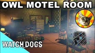 Inside the Owl Motel Room  Watch Dogs  The Game Tourist [upl. by Jarret]