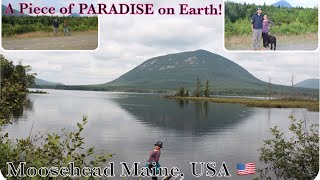 Moosehead Maine USA Scenic drive camping and site seeing [upl. by Eimmit]