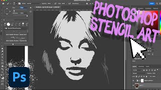 How To Turn a Photo Into a Stencil [upl. by Shanda755]