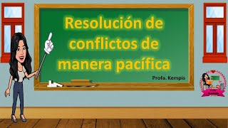 Resolución de conflictos de manera pacífica [upl. by Erdne]