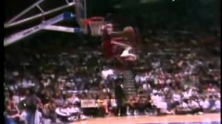 Competencia clavadas Michael Jordan Vs Dominique Wilkins [upl. by Sharman]