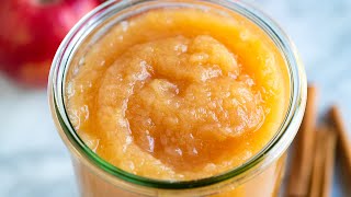 Perfect Homemade Applesauce Recipe [upl. by Saitam]