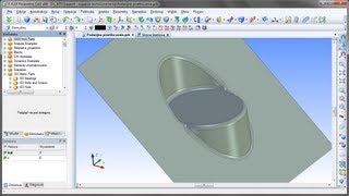 TFLEX CAD  praca z powierzchniami cz5 [upl. by Uhthna]