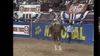 Tooke Bucking Horses  1987 NFR Challenger vs Kyle Wemple [upl. by Nur]