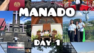 DAY 1  MANADO INDONESIA 🇮🇩 [upl. by Sonaj]