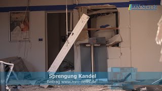 Landkreis Germersheim  Geldautomatensprengung in Kandel [upl. by Marrissa]