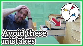 Drawer Slide Installation Tips Avoid these mistakes [upl. by Angrist]