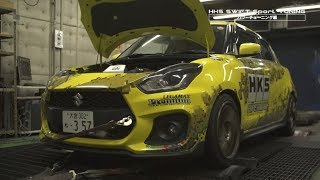 HKS SWIFT Sport ZC33S POWER TUNING [upl. by Tound952]