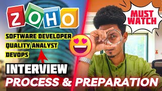 Zoho Interview Process Complete Guide for freshers  Crack interview in Zoho  Sharmilan [upl. by Adnovad]