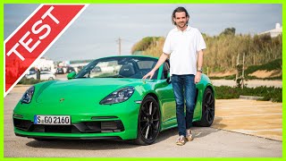 Neuer Porsche 718 Boxster GTS 40 so viel besser als 981 Boxster GTS Fahrbericht  Test  REVIEW [upl. by Ynnol289]