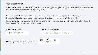 linear Regression Introduction [upl. by Nahgam]