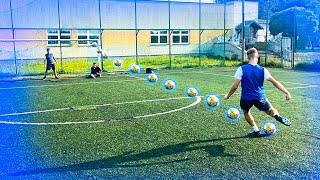 NAPASTNIK OKRĘGÓWKI vs BRAMKARZ AMATOR [upl. by Asilam]