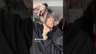 😱CORTE PERFECTO DE FLEQUILLO pelo reaction cabello peinados [upl. by Biebel]