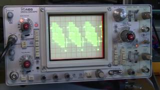 Tektronix 465 Oscilloscope Testing [upl. by Ahsenod]