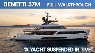 Benetti 37M Full Walkthrough  The Marine Channel [upl. by Anaer]