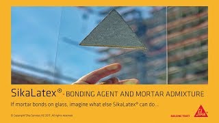 Sika Latex® Bonding Agent and Mortar Admixture [upl. by Elli]