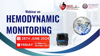 webinar on quotHemodynamic Monitoringquot [upl. by Nylyoj306]