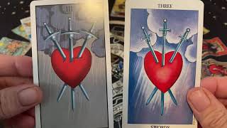 Lustrous Tarot vs Radiant Waite Tarot in a side by side comparison [upl. by Enidan]