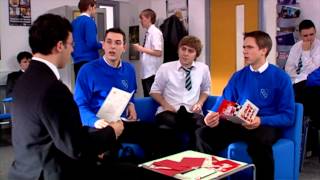 Jay reads his Valentines Day cards  The Inbetweeners The Complete Series classic TV clip [upl. by Nnaecarg]