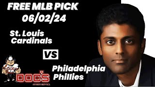 MLB Picks and Predictions  St Louis Cardinals vs Philadelphia Phillies 6224 Expert Best Bets [upl. by Watanabe]