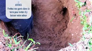 Tutoriel taupe  Comment poser un piège Putange [upl. by Blain]