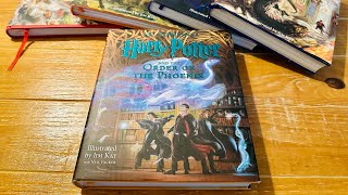 Harry Potter and the Order of the Phoenix Book 5 Jim Kay Illustrated Edition Full Flip Through [upl. by Padegs]