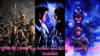 Best 3 Action and SciFi Movies Available in Official Hindi Dubbed [upl. by Geraldina]