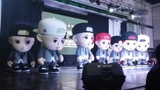 151219 EXO Mascots in Manila Philippines [upl. by Ayiram]