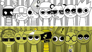 Incredibox Sprunkion Sauce Versions vs Mustard Versions [upl. by Karlee]