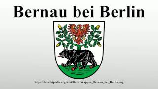 Bernau bei Berlin [upl. by Ced]